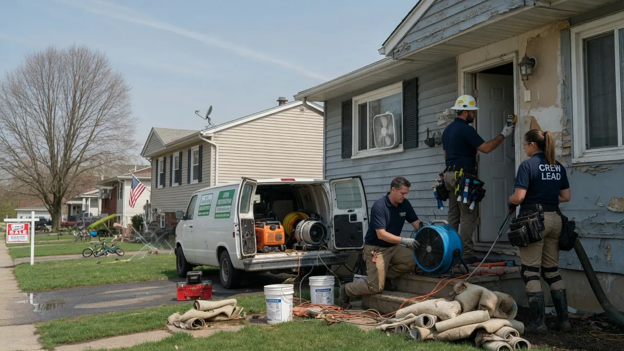 Flood Cleanup in White Sulphur Springs, WV near me